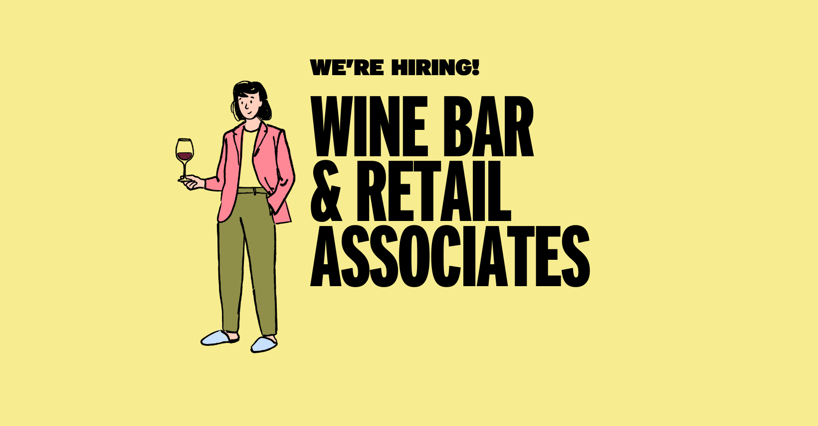 We're Hiring - Full-Time Wine Bar & Retail Associate - Sydney