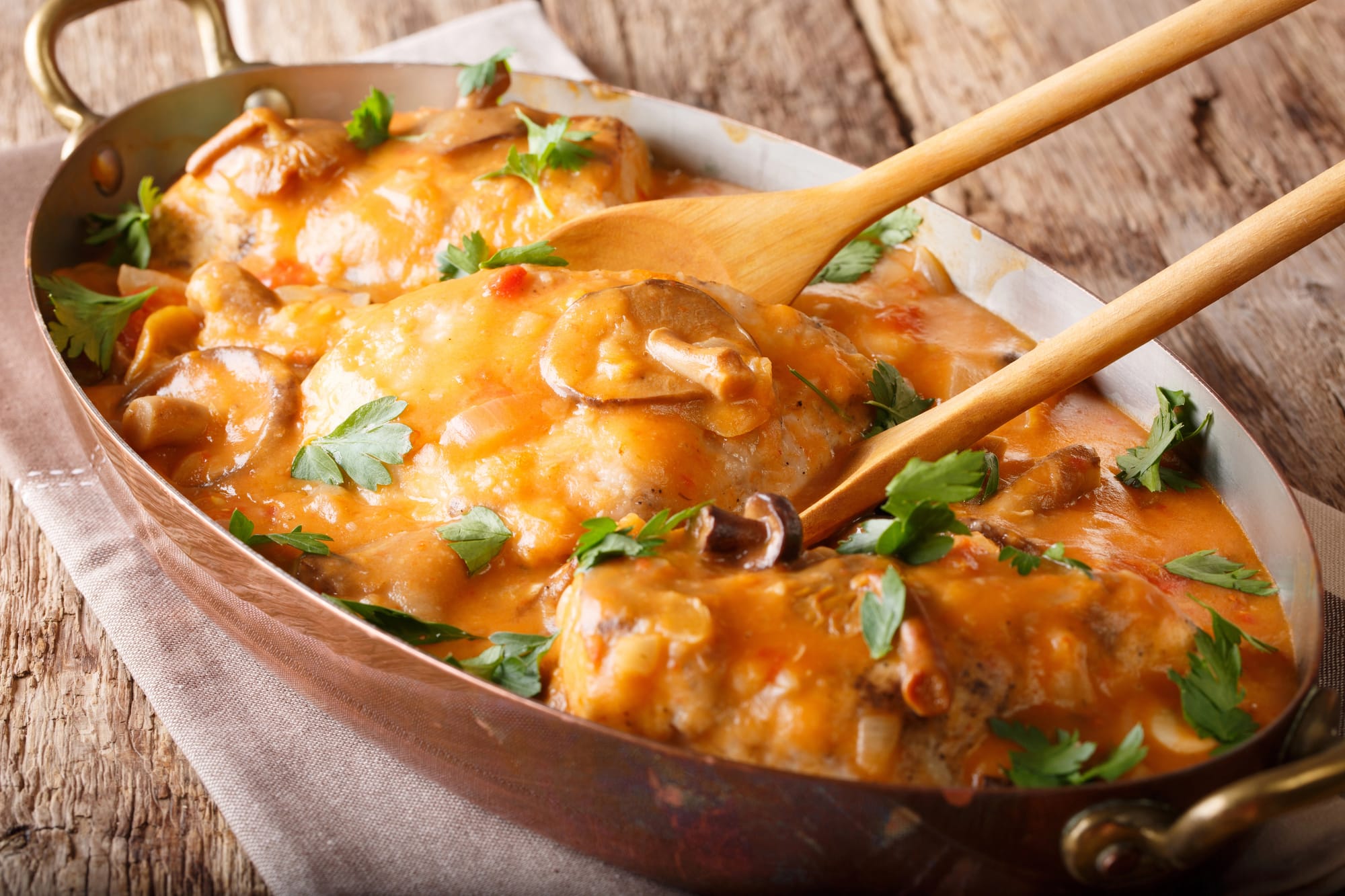 Chicken and Mushroom Chasseur