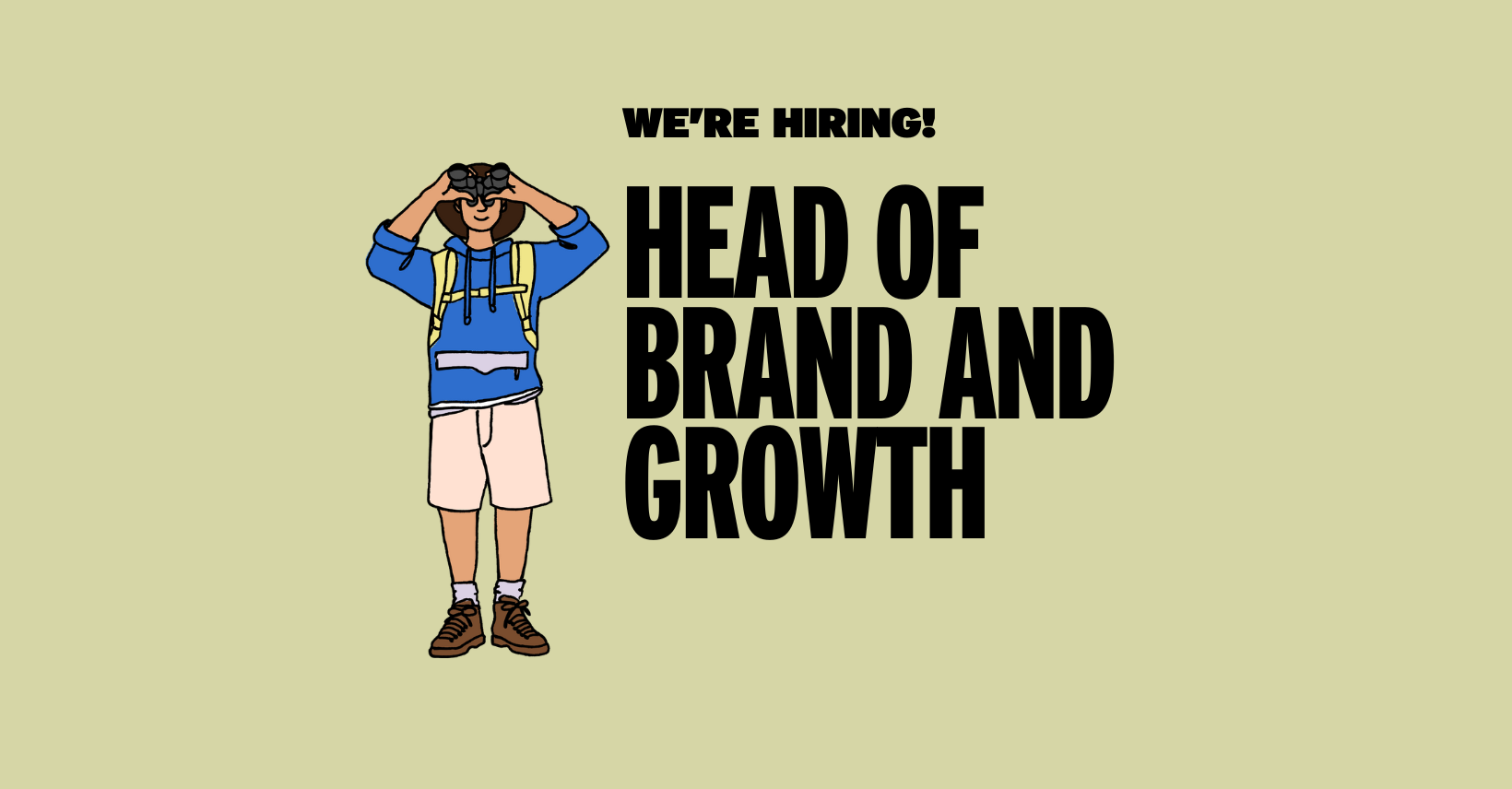 We’re Hiring: Head of Brand and Growth
