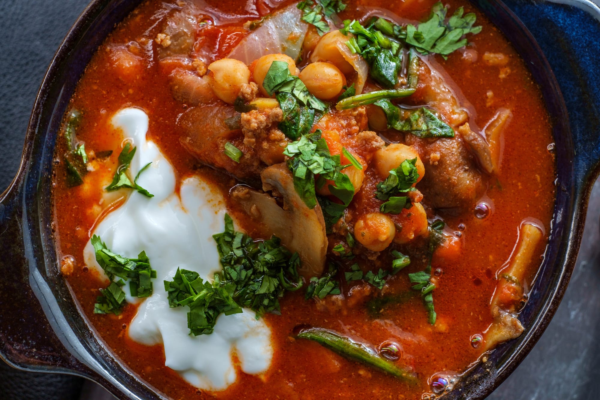 Baharat and Orange Chickpeas