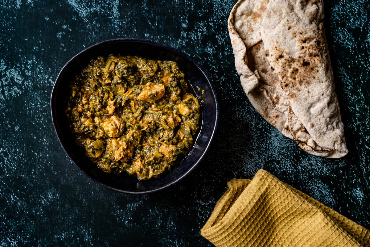 Lamb and Spinach Curry