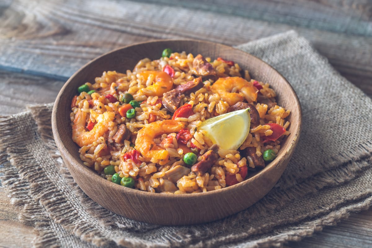 Easy Seafood and Chorizo Rice