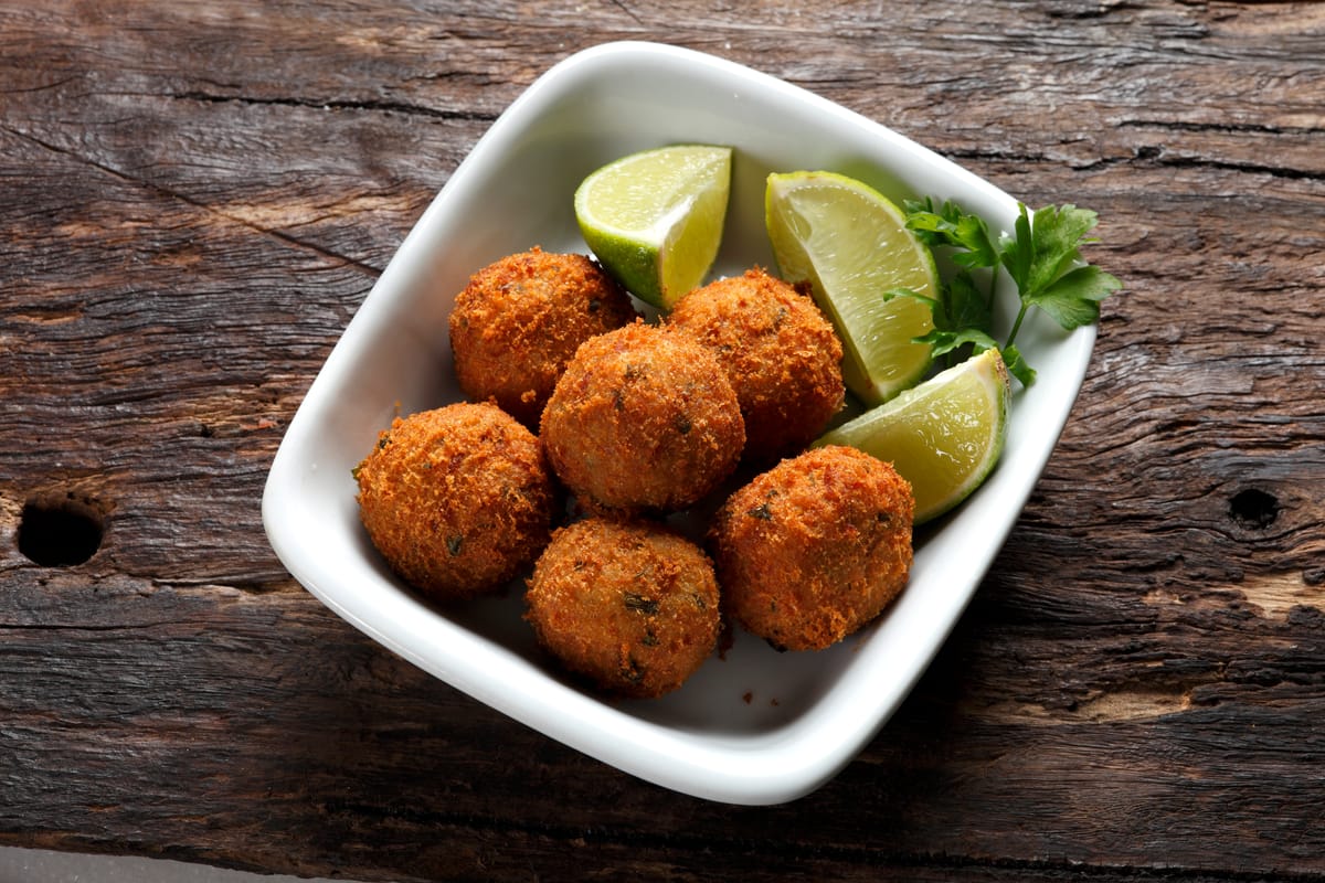 Fried Israeli Fish Balls