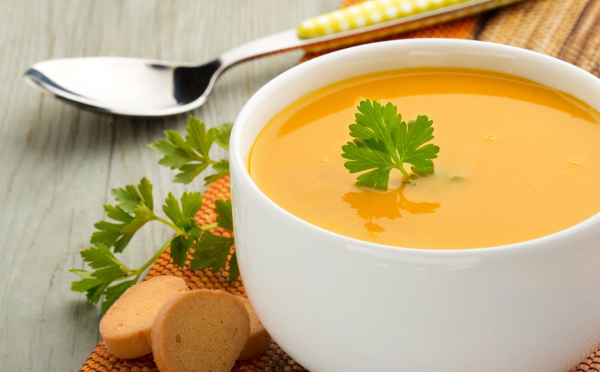 Smoky Sweet Potato and Capsicum Soup