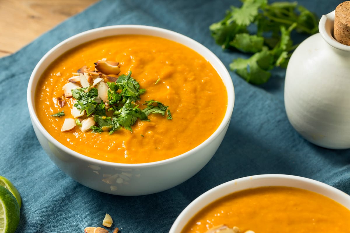 Sweet Potato and Capsicum Soup