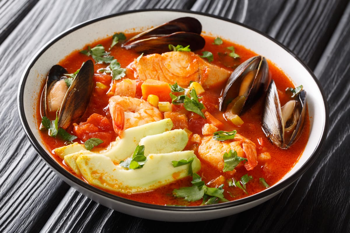 Tex-Mex Prawn Soup