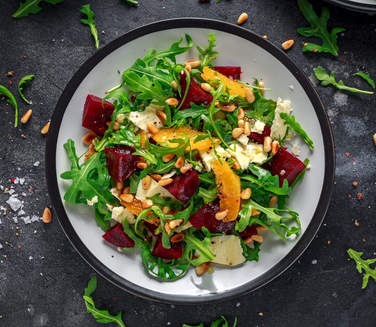 Mozzarella and Orange Salad