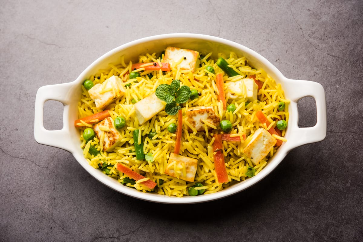 Paneer Biryani