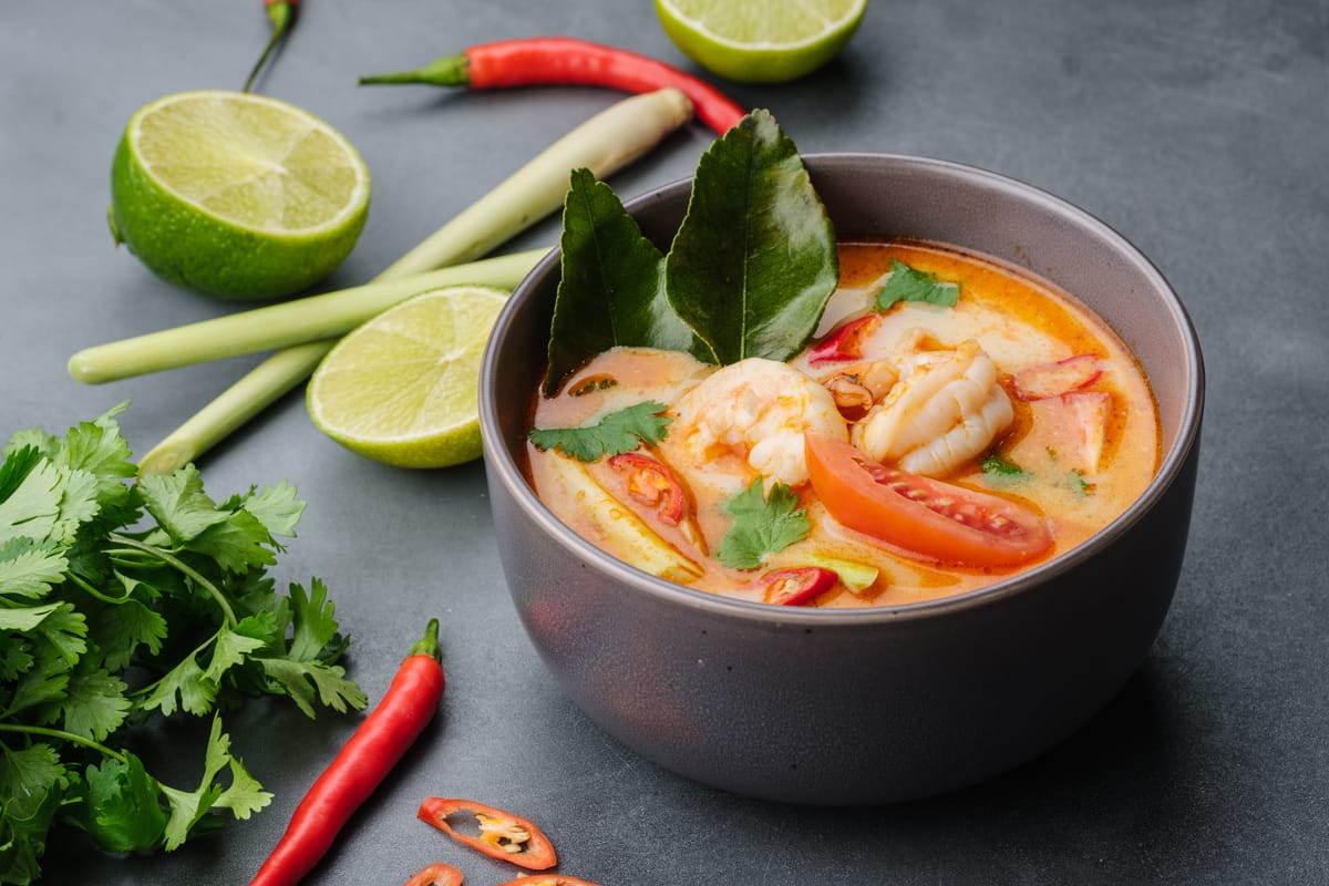 Prawn Hot and Sour Broth