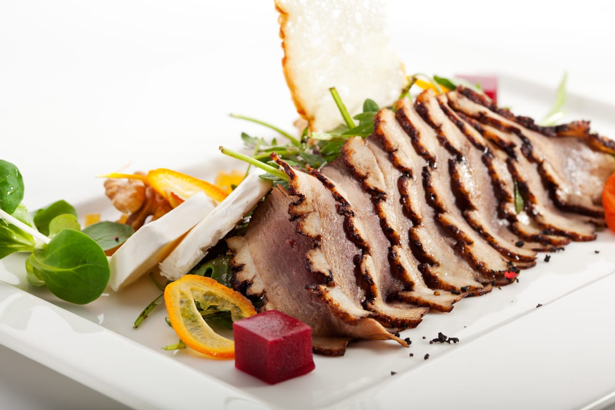 FiveSpice Duck Breast with Vegetables