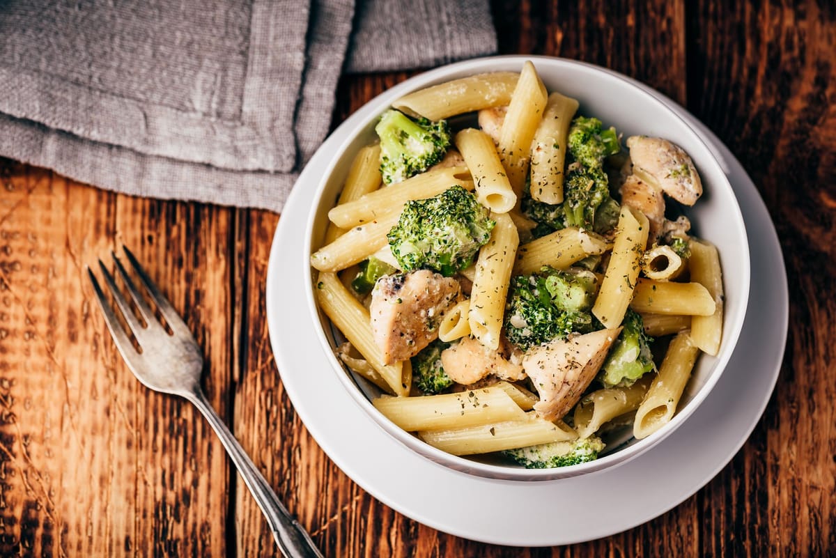 Chicken, Leek and Cheese Penne