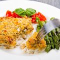 Crusted Cod with Lemon and Parsley Recipe