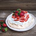 Classic Strawberry Pavlova