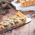 Crab and Asparagus Tart Recipe