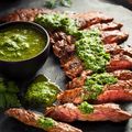 Steak with Argentinian Chimichurri Recipe