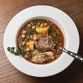 Red Wine Lentils and Garlic Lamb Recipe