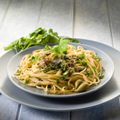 Spaghetti with Kale and Anchovies Recipe