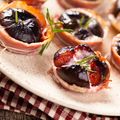 Bacon-wrapped Fig Canapes