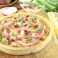 Ham, Onion, and Gorgonzola Tart Recipe
