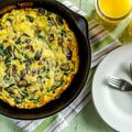 Garlic Mushroom Frittata