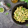 Avocado, Pea, and Mint Pasta Recipe