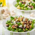 Mushroom and Bacon Salad Recipe