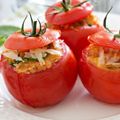 Lamb Stuffed Tomatoes