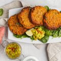 Smoky Sweet Potato and Bean Cakes