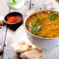 Lentil and Bacon Soup