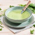 Green Pea and Pancetta Soup