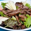 Griddled Pork and Apple Salad