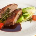 Roast Duck Breast in Wine Sauce