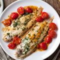 Sole with Almond Butter Sauce