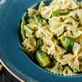 Brussel Sprouts and Blue Cheese Pasta