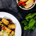 Spicy Tofu with Edamame Beans