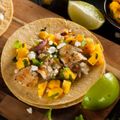 Chicken Kebabs with Mango Salsa