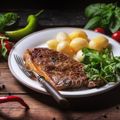 Herby Beef and Beans Salad