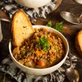 Lentil and Almond Stew