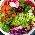 Ginger, Avo, and Radish Rice Bowl