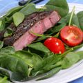 Lamb, Spinach, and Parmesan Salad