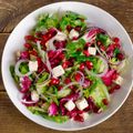 Feta and Pomegranate Salad