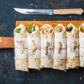 Ras-el-hanout Chicken Wraps