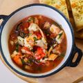 Italian Spicy Fish Stew