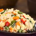 Herby Couscous with Green Beans