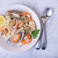 Creamy Mussels Pasta