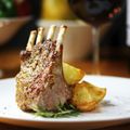 Grilled Lamb with Braised Fennel