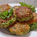 Kale and Feta Fritters