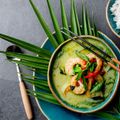 Green Chilli and Coconut Prawns