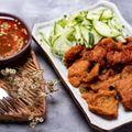 Thai Fish Cakes and Cucumber Salad