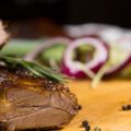 Rosemary Lamb with Red Capsicum